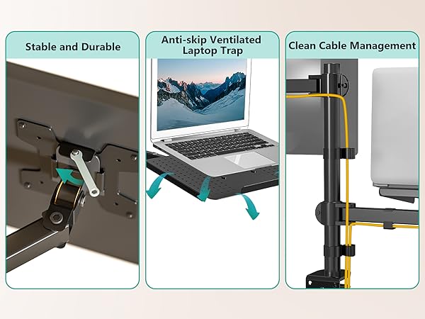monitor stand with laptop holder laptop monitor mount laptop and monitor stand for desk