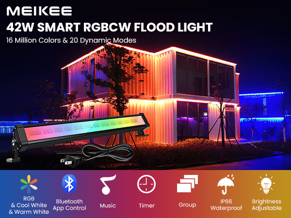 rgb wall washer lights