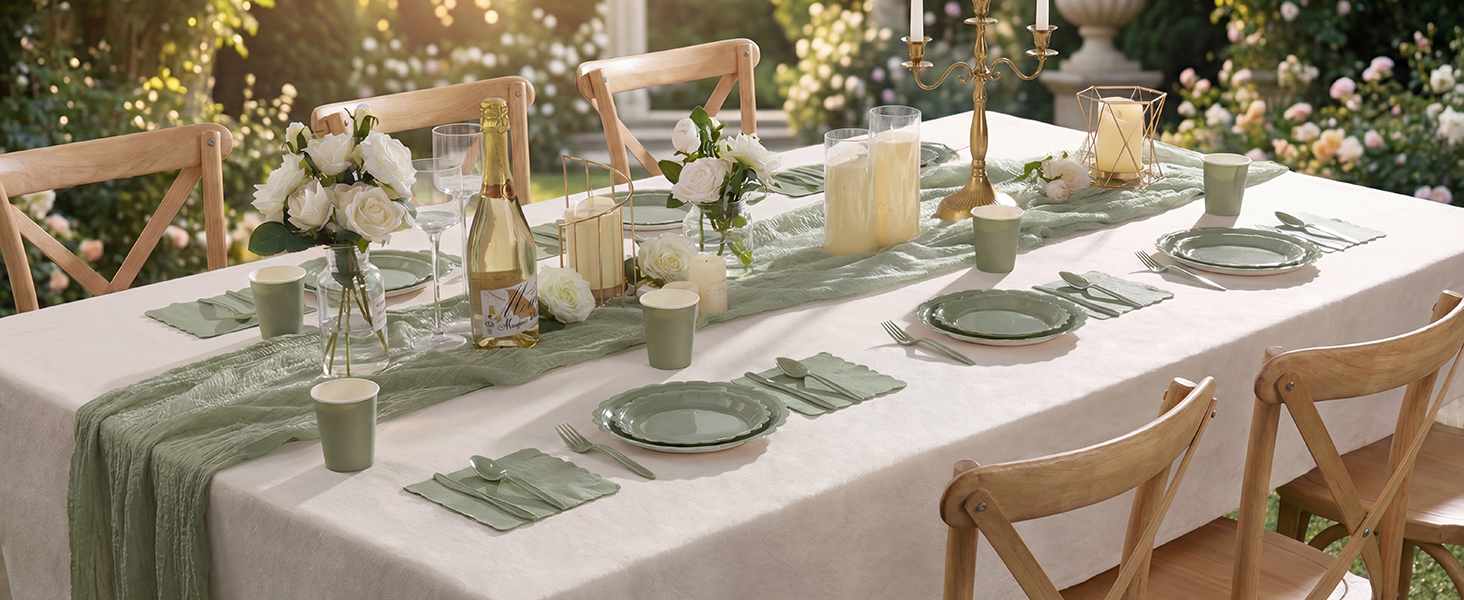 green party decorations