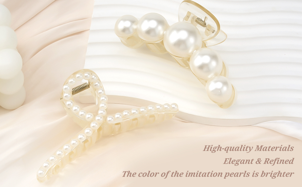 Pearl Claw Clip