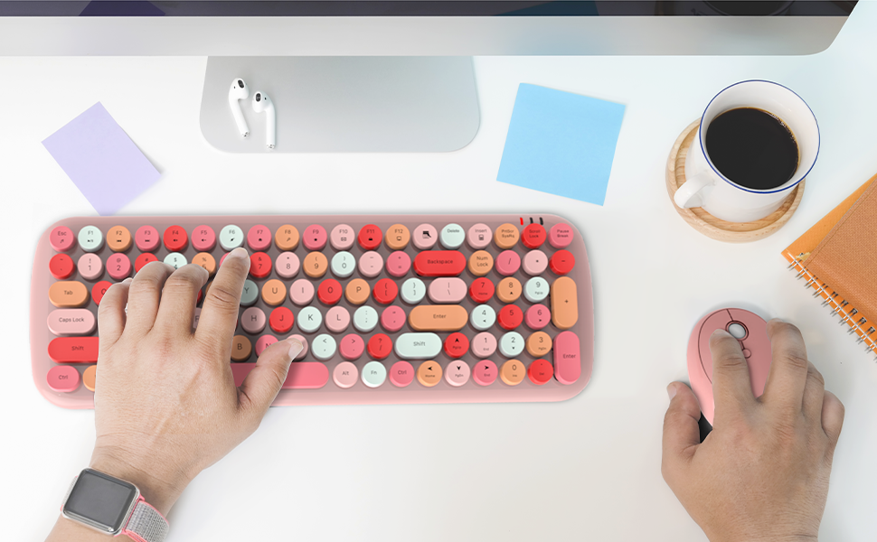 MOFII Wireless Keyboard and Mouse Combo