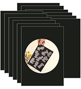 Briartw 8.86x5.9" Rubber Magnetic Sheets Set,0.8mm Thick Double Sided Magnetic Sheets Flexible Ru...