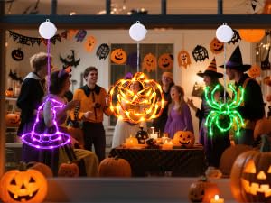 halloween lights battery operated