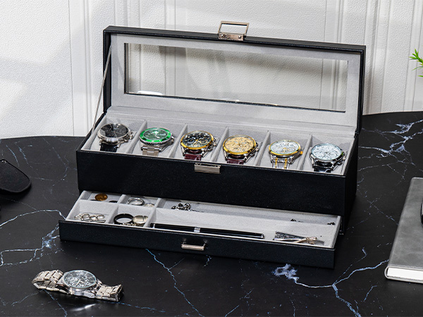 Watch Box with Drawer