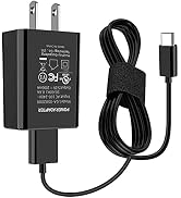 MIUOLV Fast Charger, UL Listed AC Adapter 5V2A Rapid Charger with 6Ft Type C Cable for Fire HD 8 ...