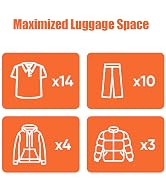 Vacuum Bags for Travel with Pump, Vacuum Packing Cubes for Travelers, Vacuum Seal Bags for Clothi...