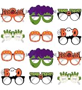 KatchOn, Scary Halloween Glasses - Pack of 12, No DIY | Halloween Party Favors for Kids, Hallowee...