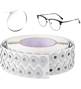 Hasefam 1000Pcs Optical Lens Blocking Pads Eyeglasses Edging Anti Slip Glasses Double-Sided Adhes...