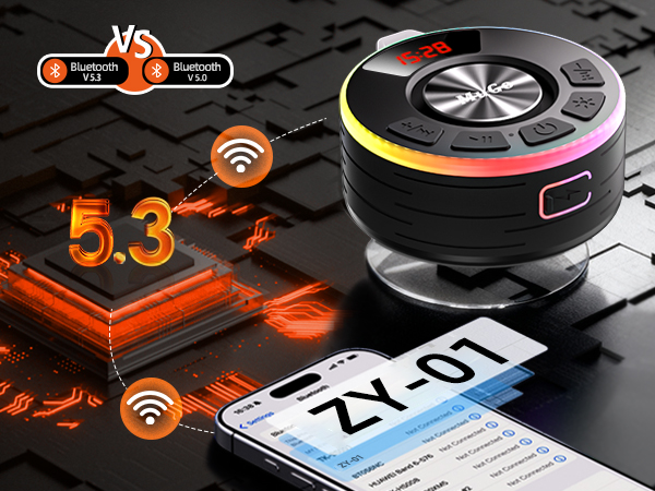 shower bluetooth speakers waterproof