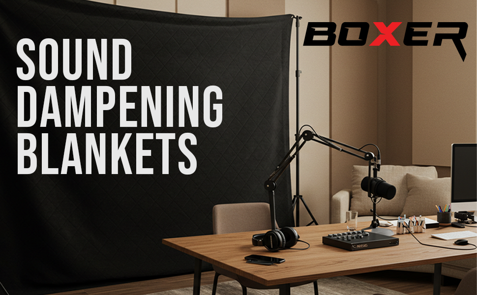 sound dampening blanket, acoustic blanket, sound aborbing, moving blanket, sound dampening curtain