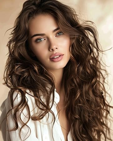 beach waver hair