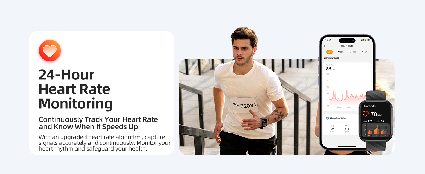 24H Heart Rate Monitor