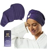 BEAUXSOI Copper Infused Microfiber Towel Hair Wrap for Women | Super Absorbent Microfiber Hair To...