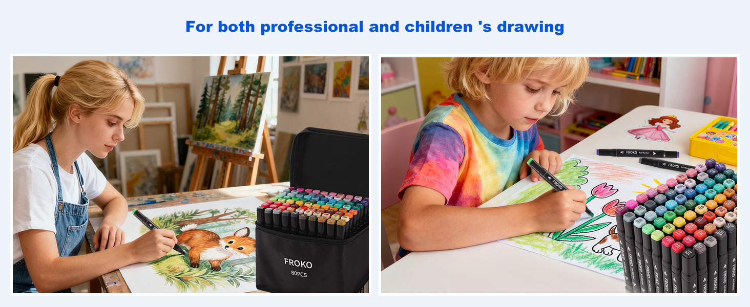 markers for adults