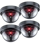 BNT Dummy Security Camera, Fake Security Camera with One Flashing Red LED Light, Built-in a Light...