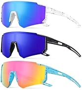 Fanshen Youth Baseball Sunglasses for Kids - Polarized Sunglasses Softball Cycling for Boys Girls...
