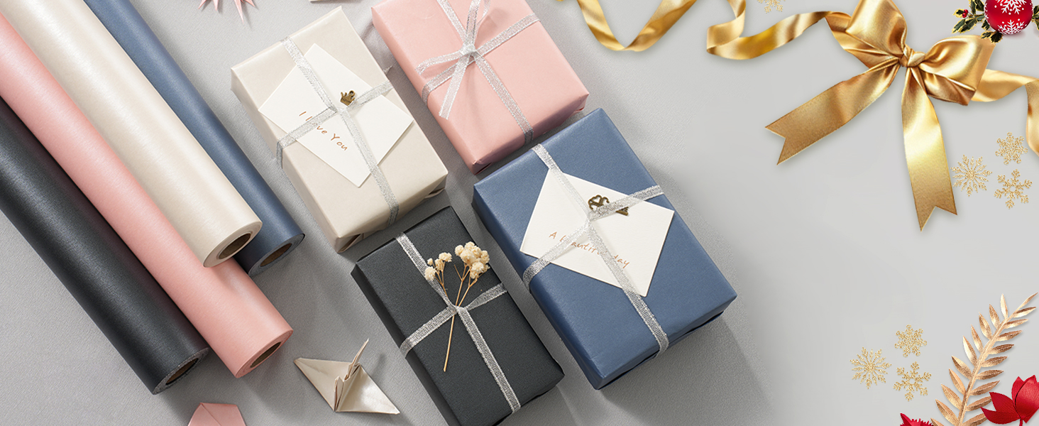 gift wrapping paper