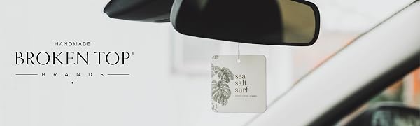 broken top car freshener banner hero