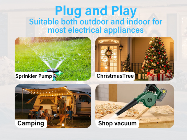 remote control outlet outdoor