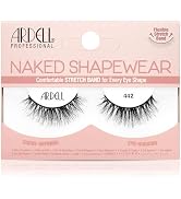 Ardell Naked Shapewear False Eyelashes 442 – Natural Lashes with Flexible Stretch Lash Band, Curv...