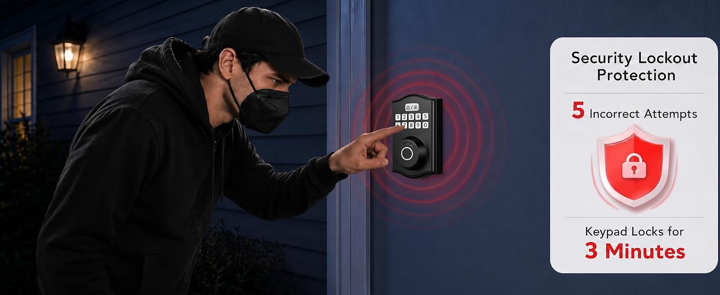 fingerprint deadbolt