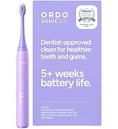 ORDO Lite Sonic Toothbrush, Electric Toothbrushes with 35,000 Pulses Per Min, Dual Modes, Over 5 ...