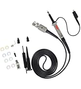 PINTECH Oscilloscope Probe 350MHz 600V Universal Passive High Voltage Probes 1X/10X Attenuation R...