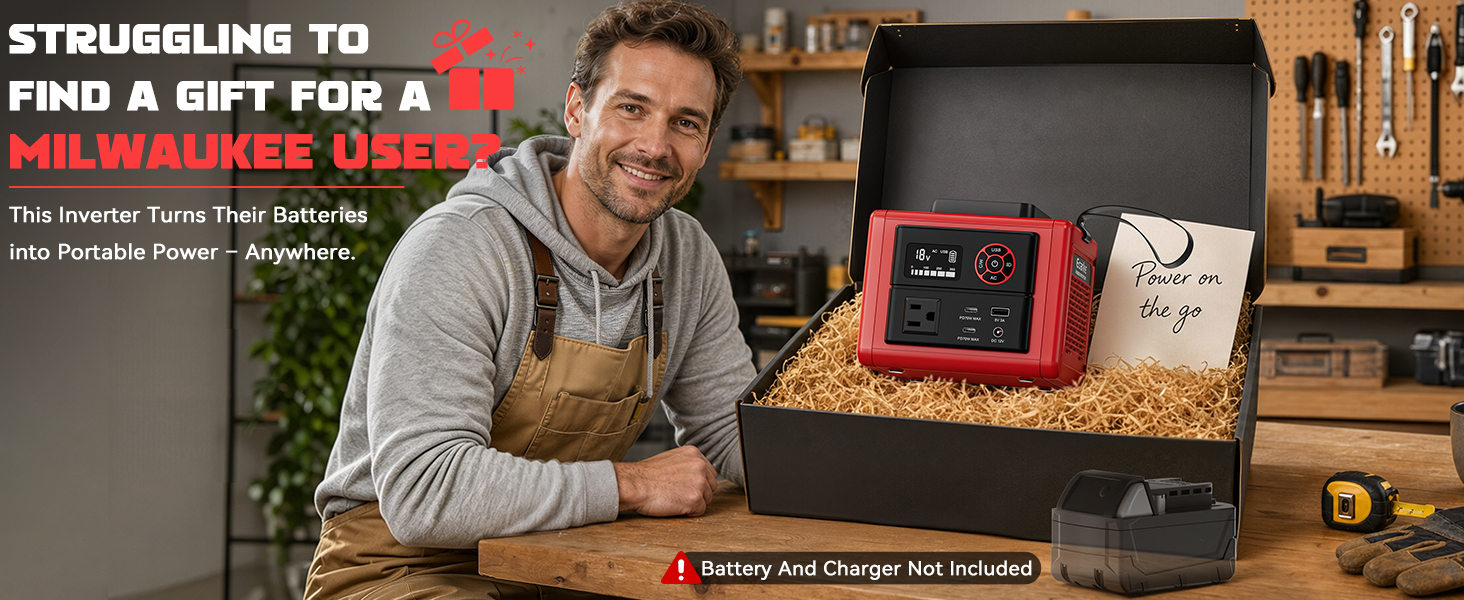 DC 18V to AC 110V Power Station