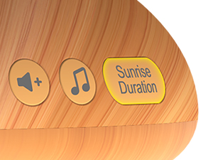 adjustable sunrise duration
