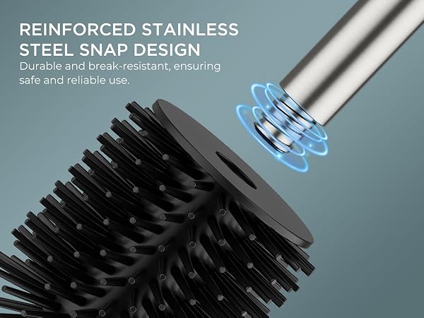 toilet brush black