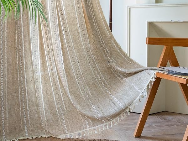 boho curtains
