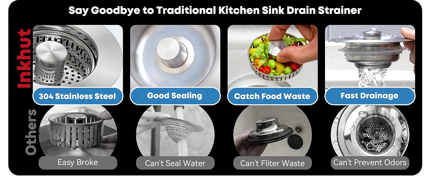 sink stopper kitchen drain