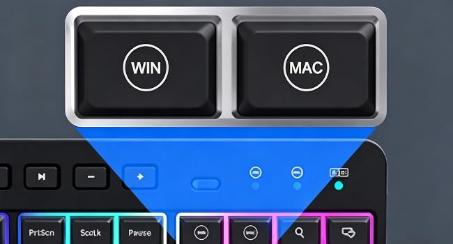 black keyboard