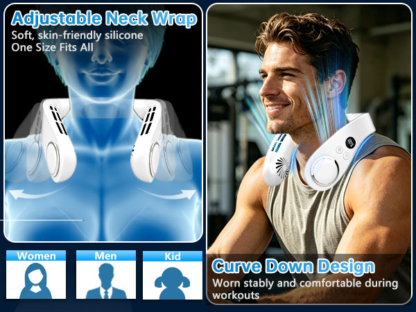 neck air conditioner with cooling plate