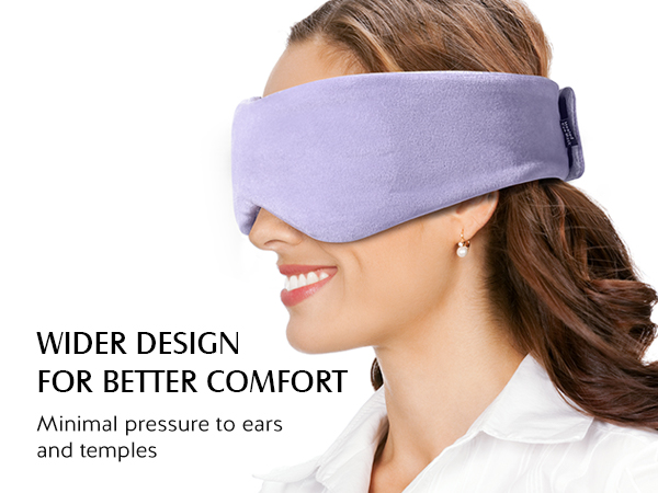 Heated Eye Mask, Warm Eye Compress Mask for Dry Eyes, USB Electric Eye Heating Pad