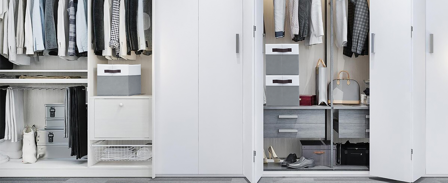 closet organizer bins