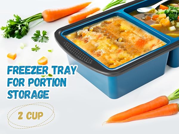 silicone food tray