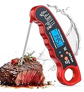 Digital Instant Read Meat Thermometer Kitchen Cooking Food Candy Thermometer for Oil Deep Fry BBQ...