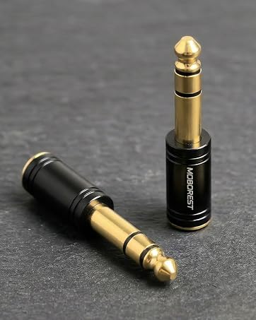 1/4 Male to 1/8 Female Pure Copper Adapter