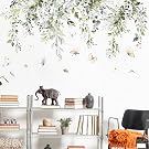 Wall Stickers DIY Flower Wall Decal Removable Waterproof Wall Art