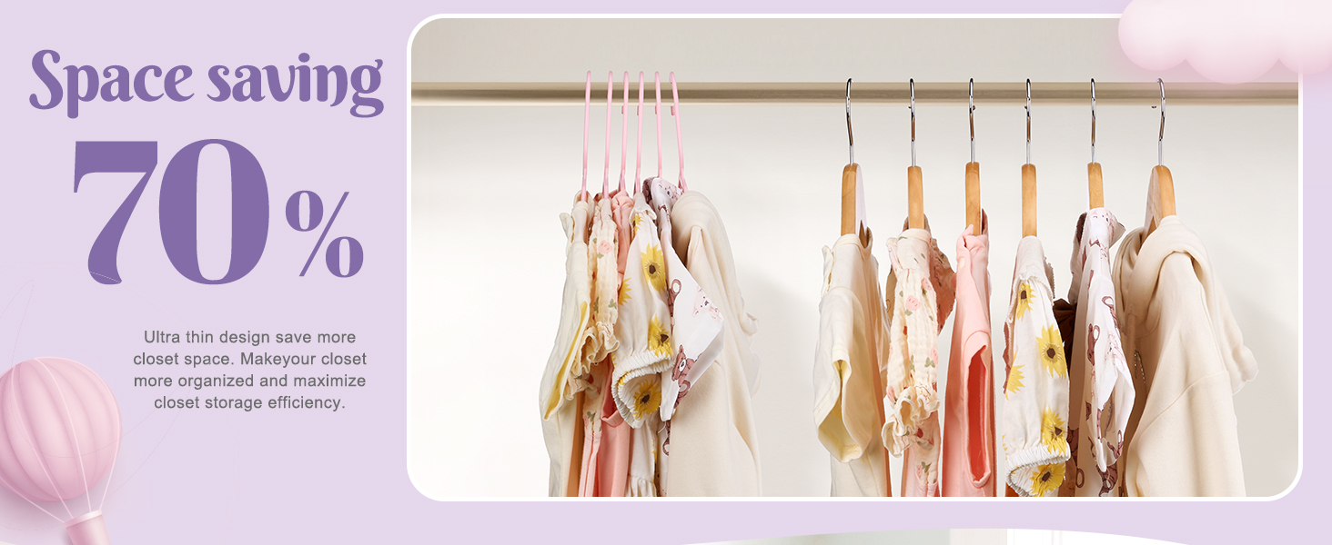 plastic baby hangers