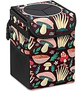 GVGHIDZ Car Trash Can - with Lid and Storage Pockets Water-Resistant Coating, No Installation Req...