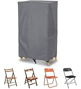 AKEfit Folding Chair Storage Bag for 1 Pack,600D Heavy Duty Waterproof for Plastic and Wooden Fol...