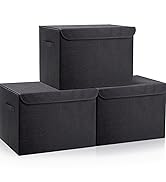 Large Linen Fabric Foldable Storage Bin Cube Organizer Basket