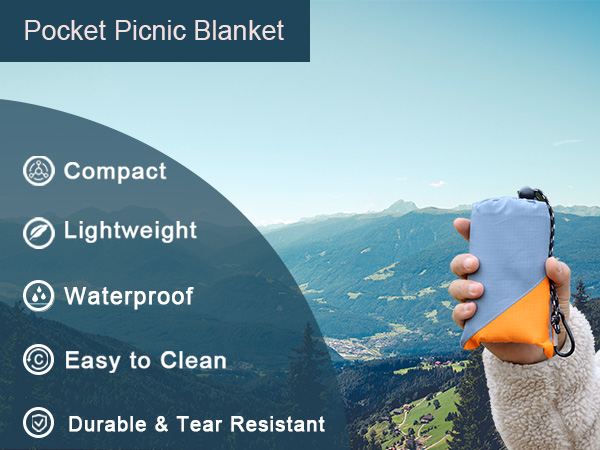 Pocket picnic blanket