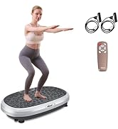 EILISON FitMaxx 3D XL Vibration Plate Exercise Machine - Whole Body Workout Vibration Platform w/...