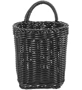 Zerodeko Mail Basket Woven Sundries Basket Woven Storage Rattan Flower Basket Vegetable Basket fo...