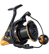 Dr.Fish Saltwater Spinning Reels, Full Metal Surf Fishing Reel, 13 +1 BB, 52LB Max Drag Ocean Sea...