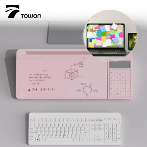 pink whiteboard desktop memo pad
