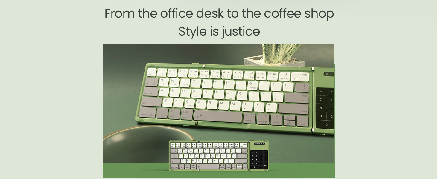 bluetooth foldable keyboard